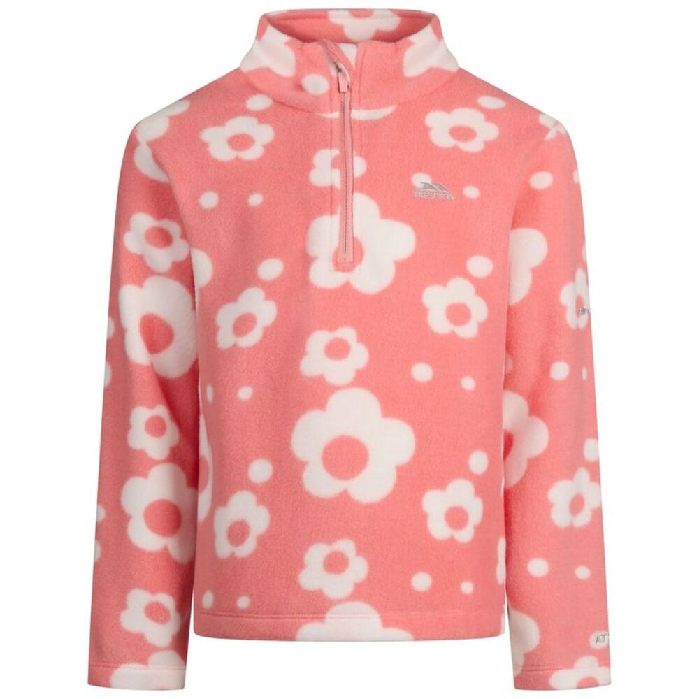Trespass Childrens/Kids Melsa AT200 Fleece Jacket / Peach Pink